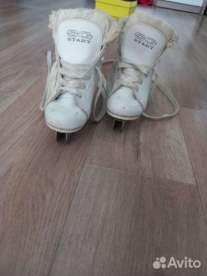 Коньки детские двухполозные 29размер