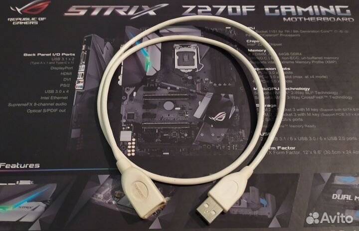 USB удлинитель 1 м