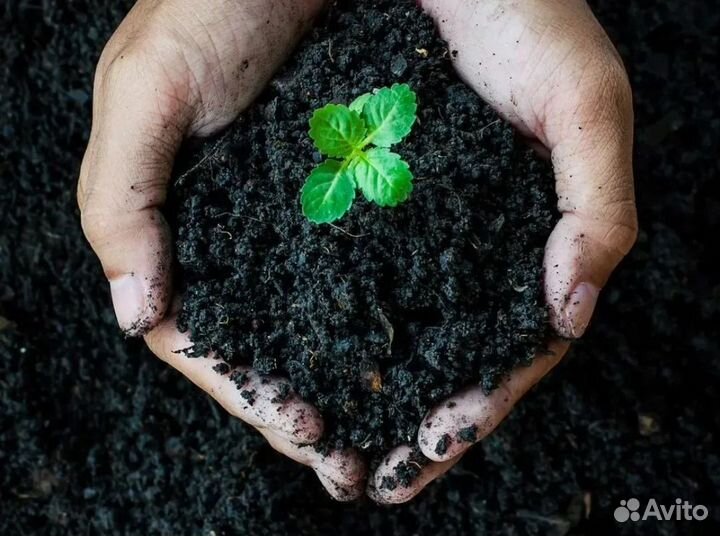 Чернозем в мешках С Биогумусом