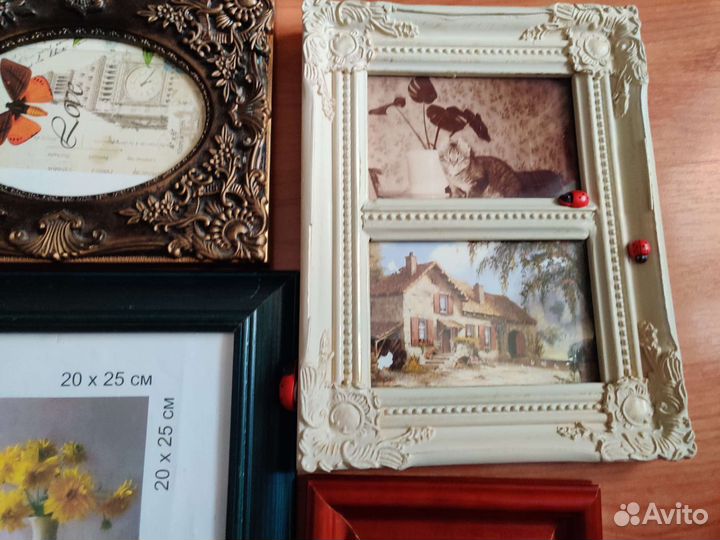 Рамки деревянные для фотографий