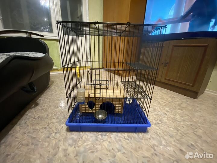 Клетка для шиншиллы бу