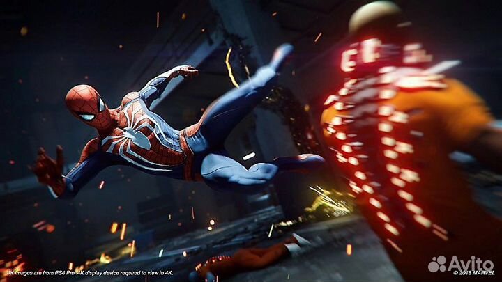 Человек Паук PS4 PS5 Marvel’s Spider-Man