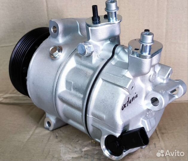 Skoda octavia а7 компрессор кондиционера