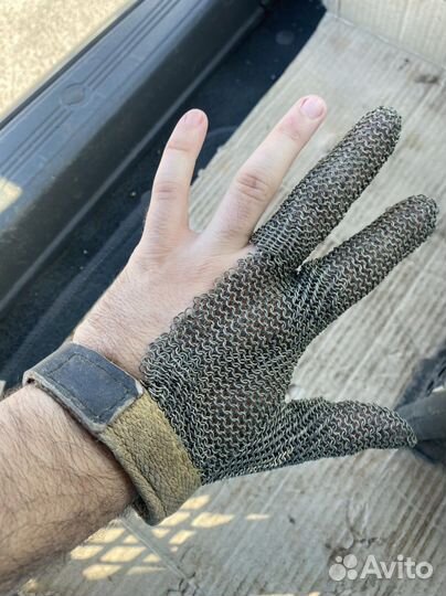 Кольчужная перчатка Трехпалая СССР