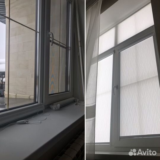Рулонные шторы день ночь