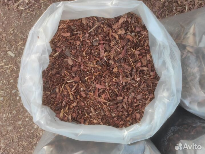 Кора лиственницы в мешках с доставкой