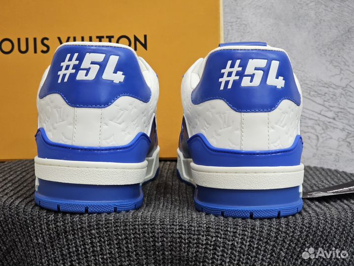 Кроссовки Louis Vuitton trainer #54 blue white