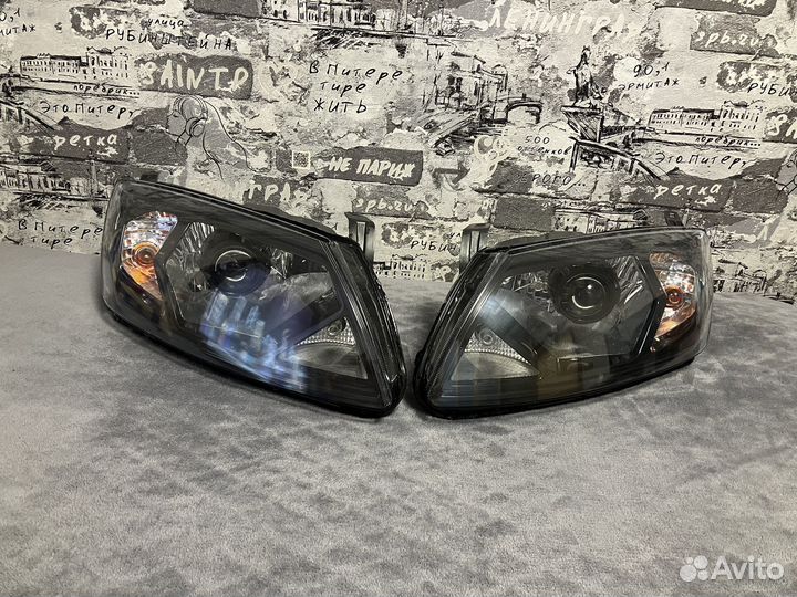 Фары Гранта 1 в стиле FL с Би-Ксеноновыми линзами