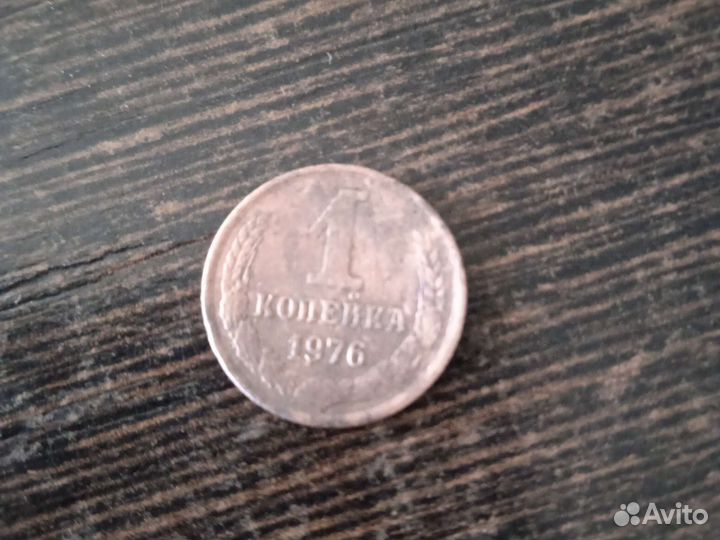 1 копейка 1976 года СССР