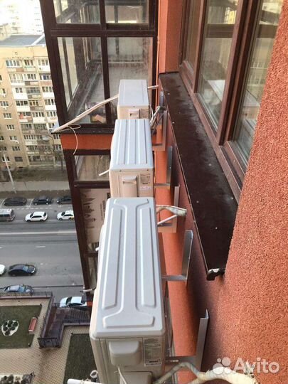 Закладка трасс, установка сплит-систем