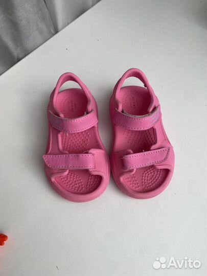 Босоножки сандалии crocs c6