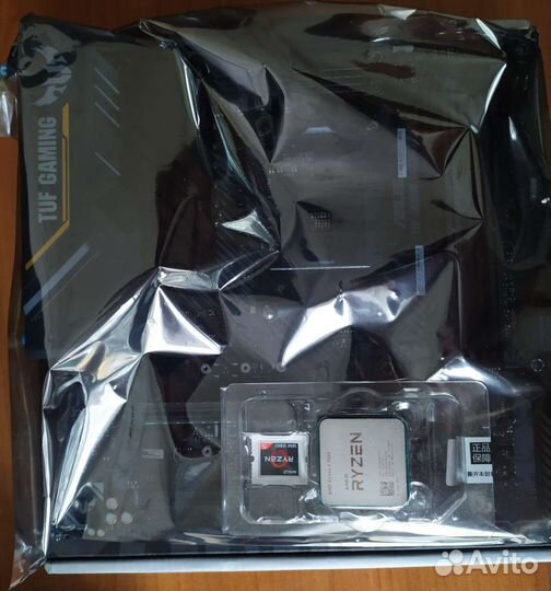 Комплект r5 5500, rx6600, 16gb, b450