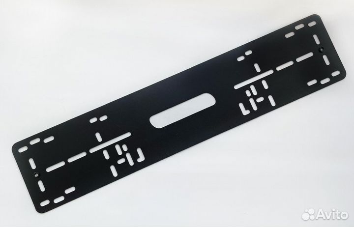 Пластина RCS для рамок гос. номеров. Новая