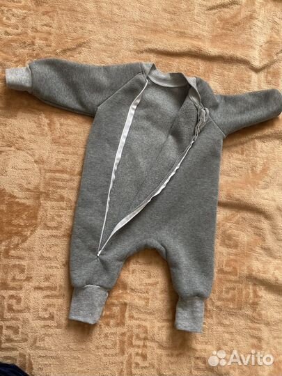 Комбинезон на флисе 62
