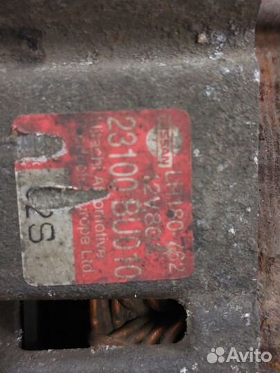 Оригинальный генератор nissan primera p12