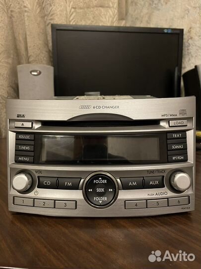 Магнитола subaru legacy bm/br