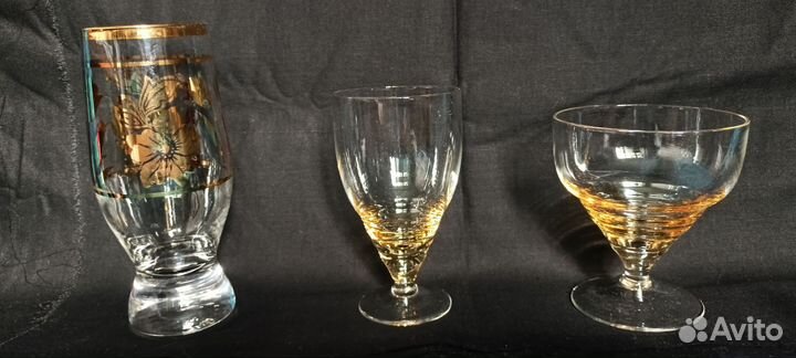 Фужеры, бокалы, рюмки