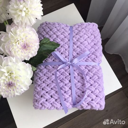 Плед ручной работы