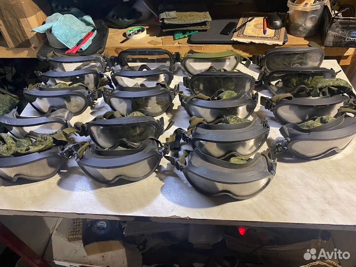 Очки противоосколочные 6б50 ратник