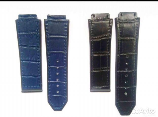 Ремешок, подходит для Hublot, замша/силикон, 26