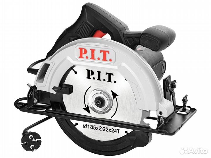 Дисковая пила P.I.T. PKS185-C4 (1.2 кВт, 185 мм)