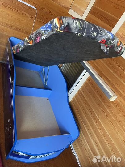 Детская кроватка машинка бу