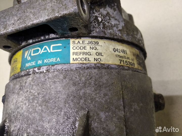 Компрессор системы кондиционирования Lacetti 2003