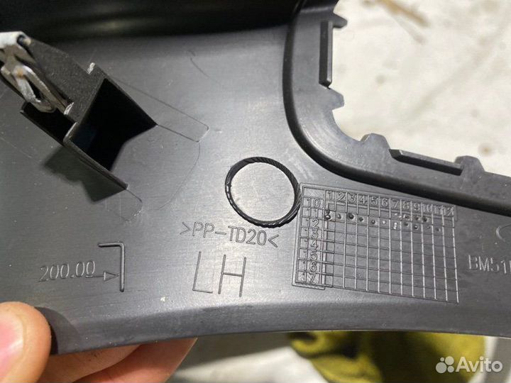 Обшивка багажника левая Ford Focus pnda 2014