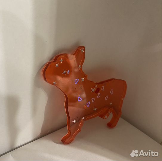 Адресник для собак из эпоксидной смолы