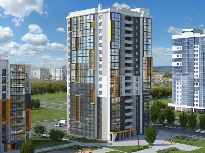 Квартира-студия, 26,5 м², 16/18 эт.