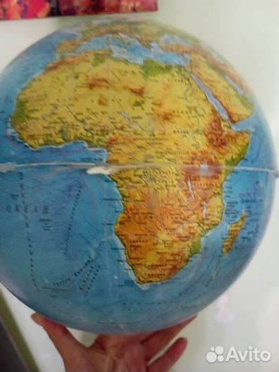 Карта глобус