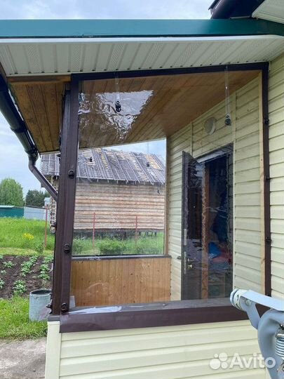 Мягкие гибкие окна от дождя и снега