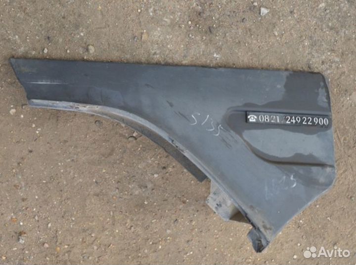 Вставка между кабиной и крылом (локер), задняя лев