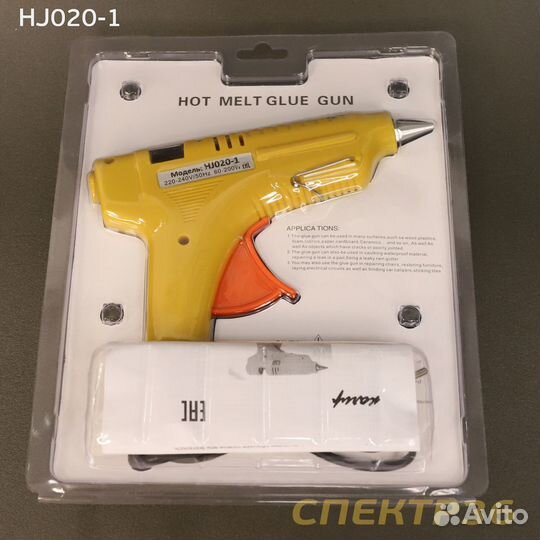 Пистолет клеевой Колир HJ020-1 (60Вт и 200Вт)