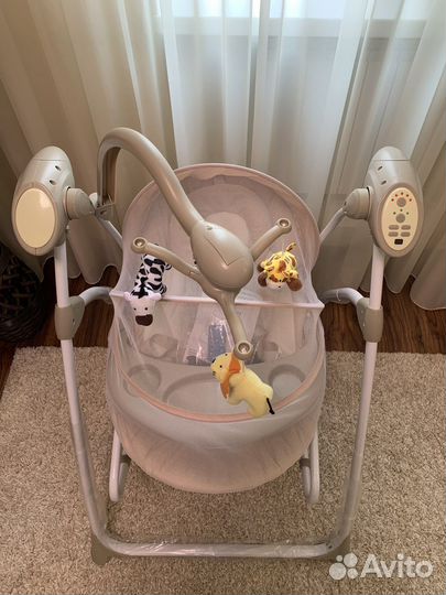 Электронные качели шезлонг