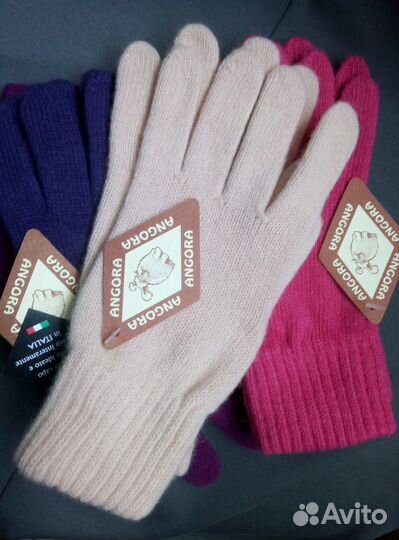 Перчатки из ангооы