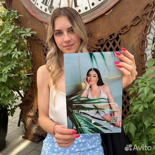 Фоторамка с песней / подарок