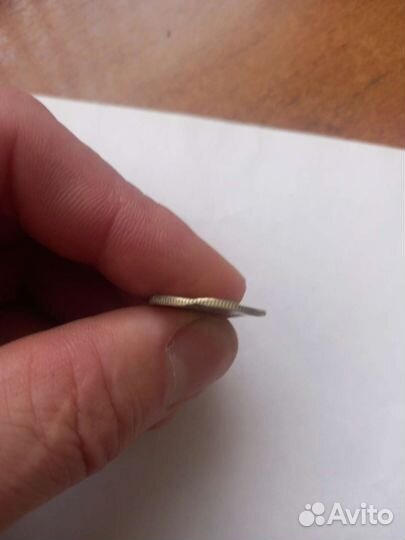 Монета брак