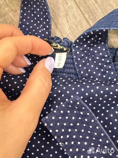 Сарафан на девочку маленькая леди 104