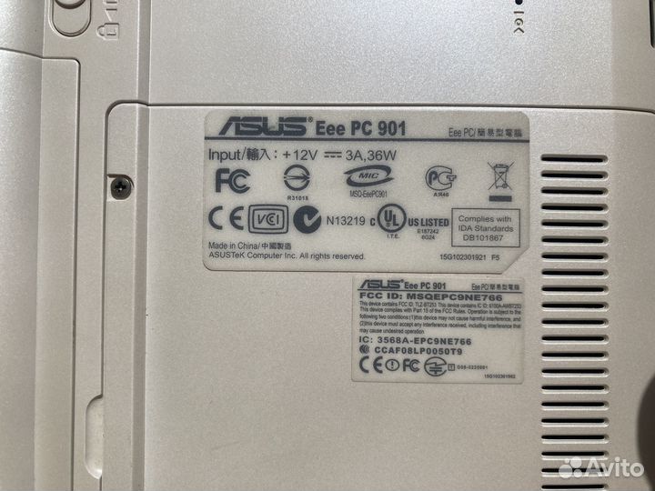 Нетбук Asus Eee PC 901