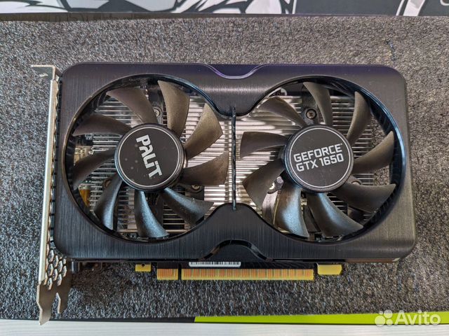 Видеокарта Palit GeForce GTX 1650 4Gb купить в Новосибирске ...