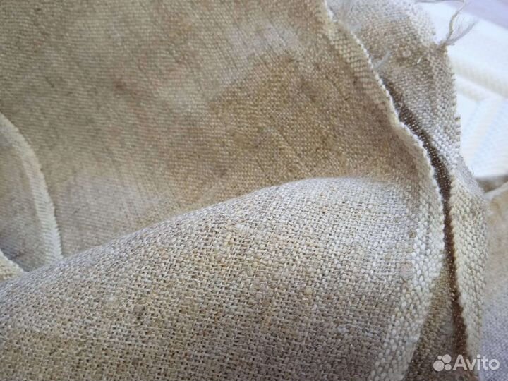 Отрез ткани лен СССР