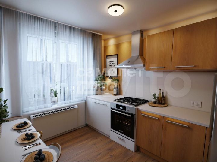 2-к. квартира, 46,7 м², 4/5 эт.