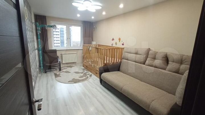 1-к. квартира, 43 м², 17/25 эт.