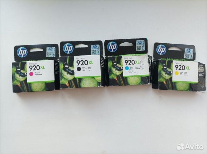 Картриджи HP 920XL