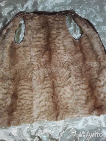 Жилетка из камышового кота