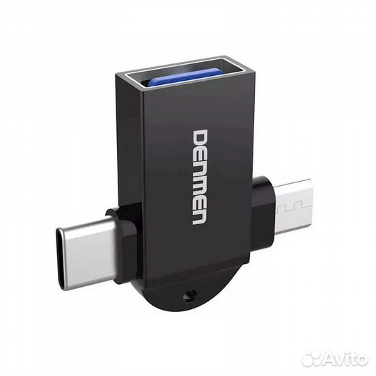 Переходник USB OTG - USB 3.0 Type-C / Micro