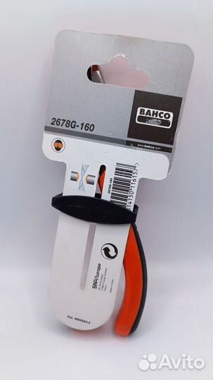 2678 G-160 bahco плоскогубцы универсальные