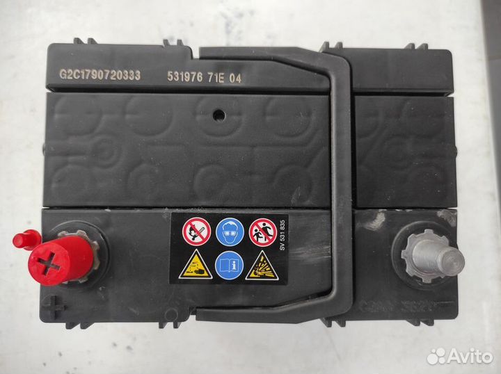 Аккумулятор 35Ah 300А на Matiz Чехия прямой полярн