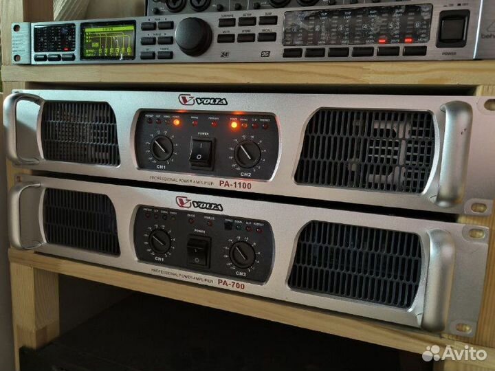 Volta PA-1100, Volta PA-700 Усилители мощности